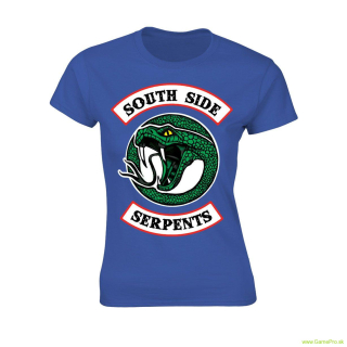 Riverdale - Southside Serpents Ladies (modrá) (dámske tričko)