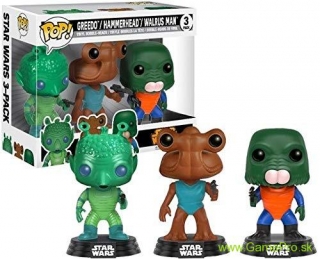 Pop! Star Wars - Greedo, Hammerhead, Walrus Man (3-Pack)
