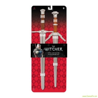 Witcher Foam Sword 2-Pack 1/1 Steel and Silver
