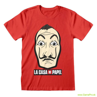 La Casa de Papel (Papierový dom) - Mask and Logo (tričko)
