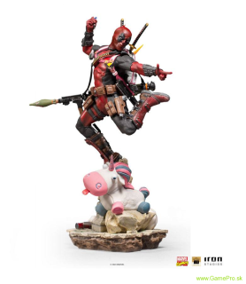 Marvel Comics Deluxe BDS Art Scale socha 1/10 Deadpool 24 cm